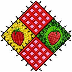 Strawberry Embroidery Design 8 Strawberry Embroidery Design 8